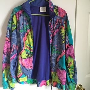 Vintage Retro Adidas Sports Jacket